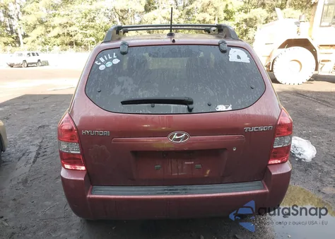 2008 Hyundai Tucson Gls from USA, damaged, VIN KM8JM12B184911418